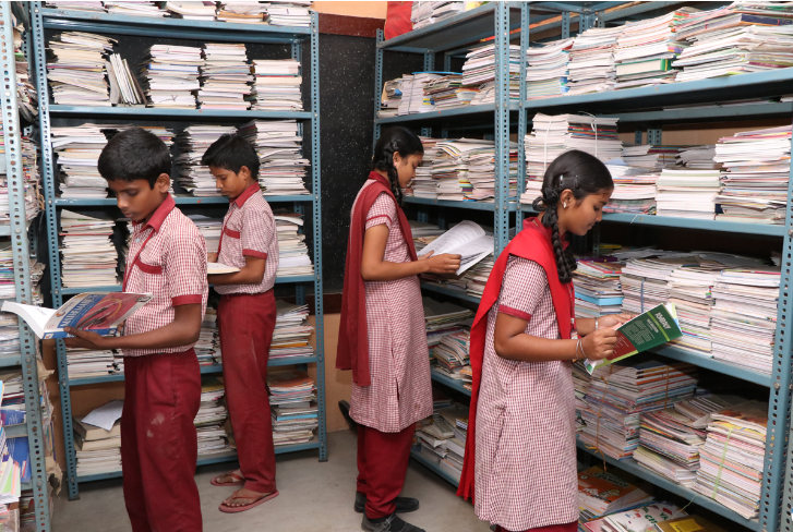 shanthinikethan library